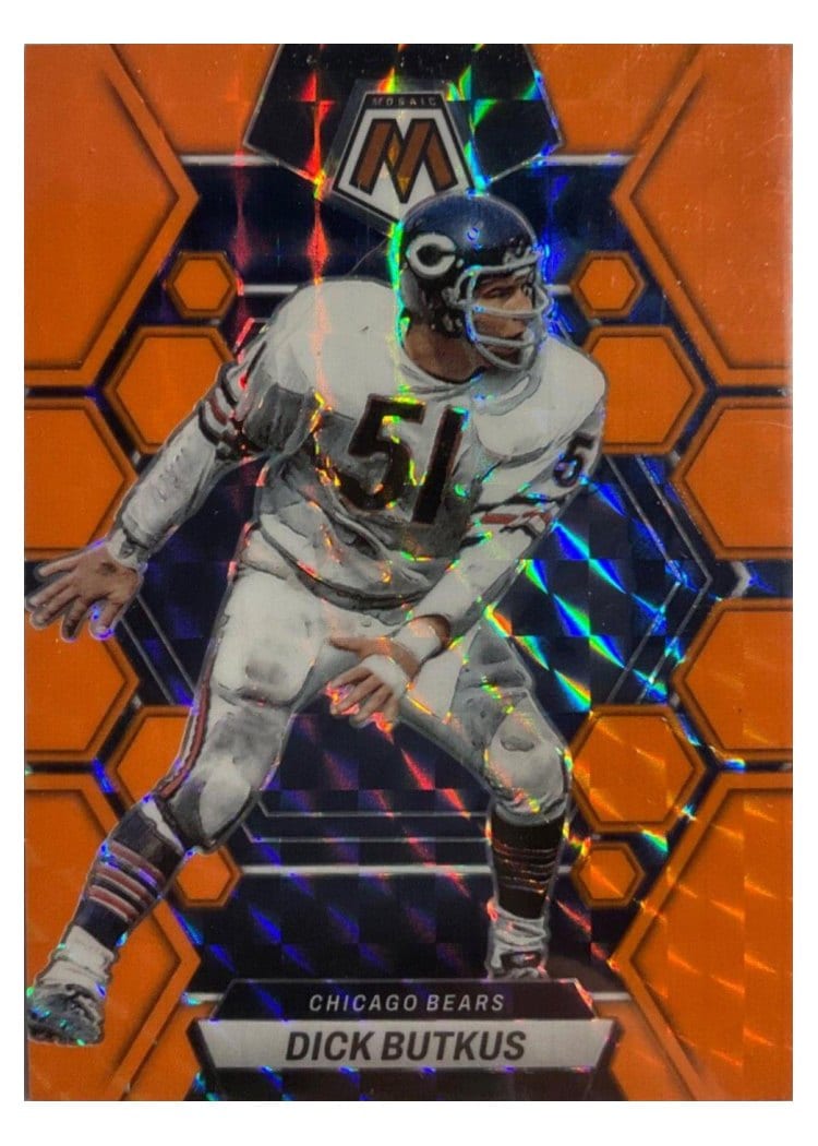 2023 Panini Mosaic Base Set Dick Butkus #37 card