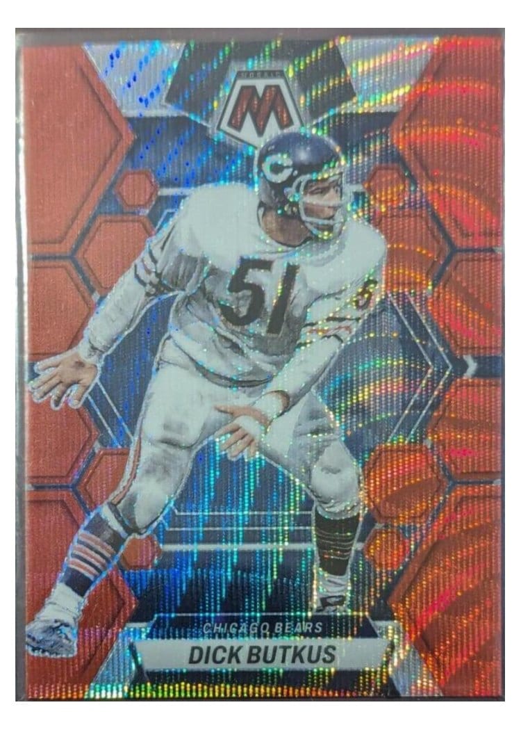 2023 Panini Mosaic Base Set Dick Butkus #37 card