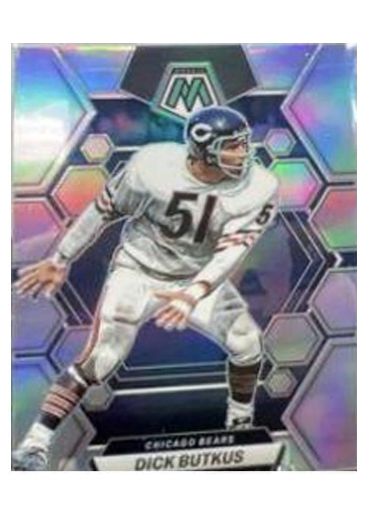 2023 Panini Mosaic Base Set Dick Butkus #37 card
