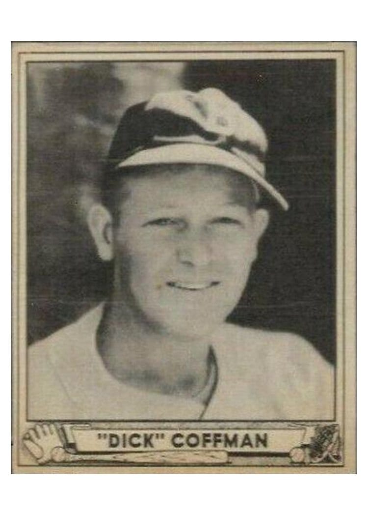 1940 Play Ball Dick Coffman #140 card