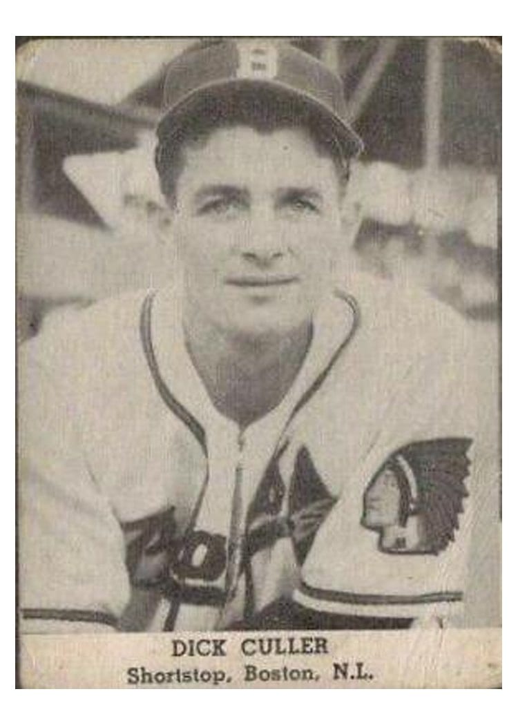 1947 Tip Top Bread Dick Culler card