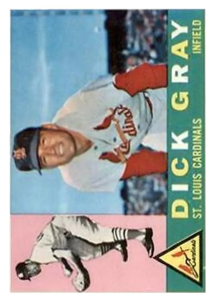 1960 Topps Dick Gray #24 card