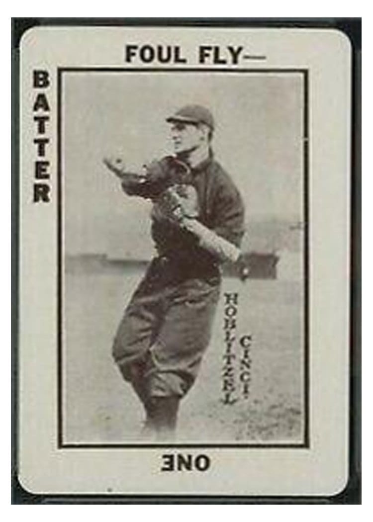1913 Tom Barker Game Dick Hoblitzel card