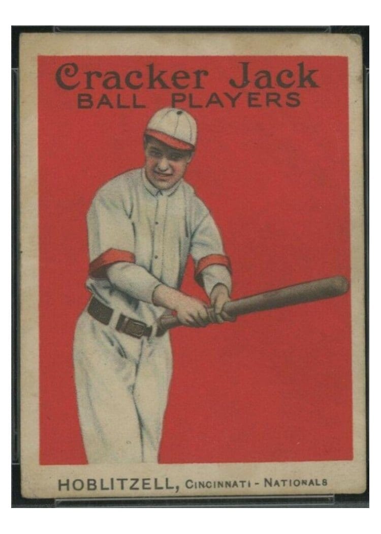 1914 Cracker Jack Dick Hoblitzel #55 card