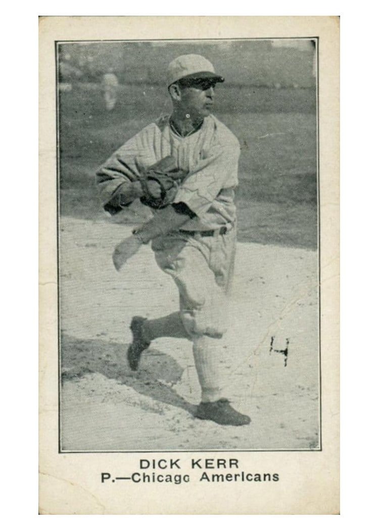 1921 E121 American Caramel Series of 80 Dick Kerr card