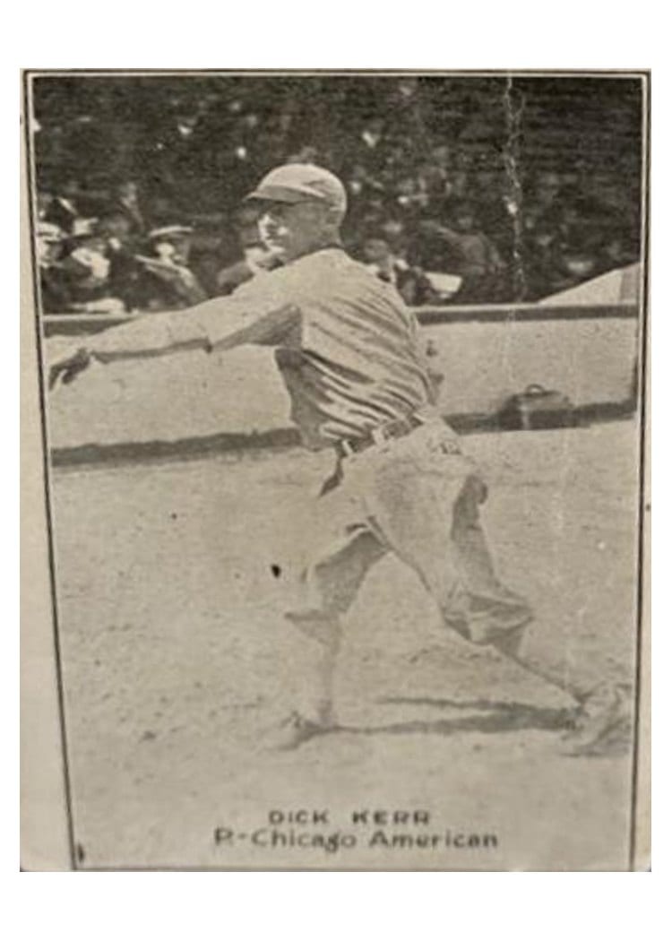1922 E121 American Caramel Series of 120 Dick Kerr card