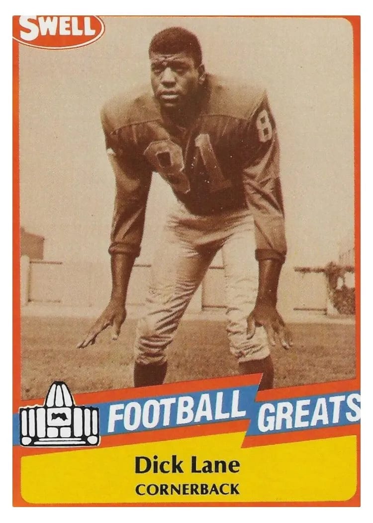 1989 Swell Greats Dick Lane #85 card