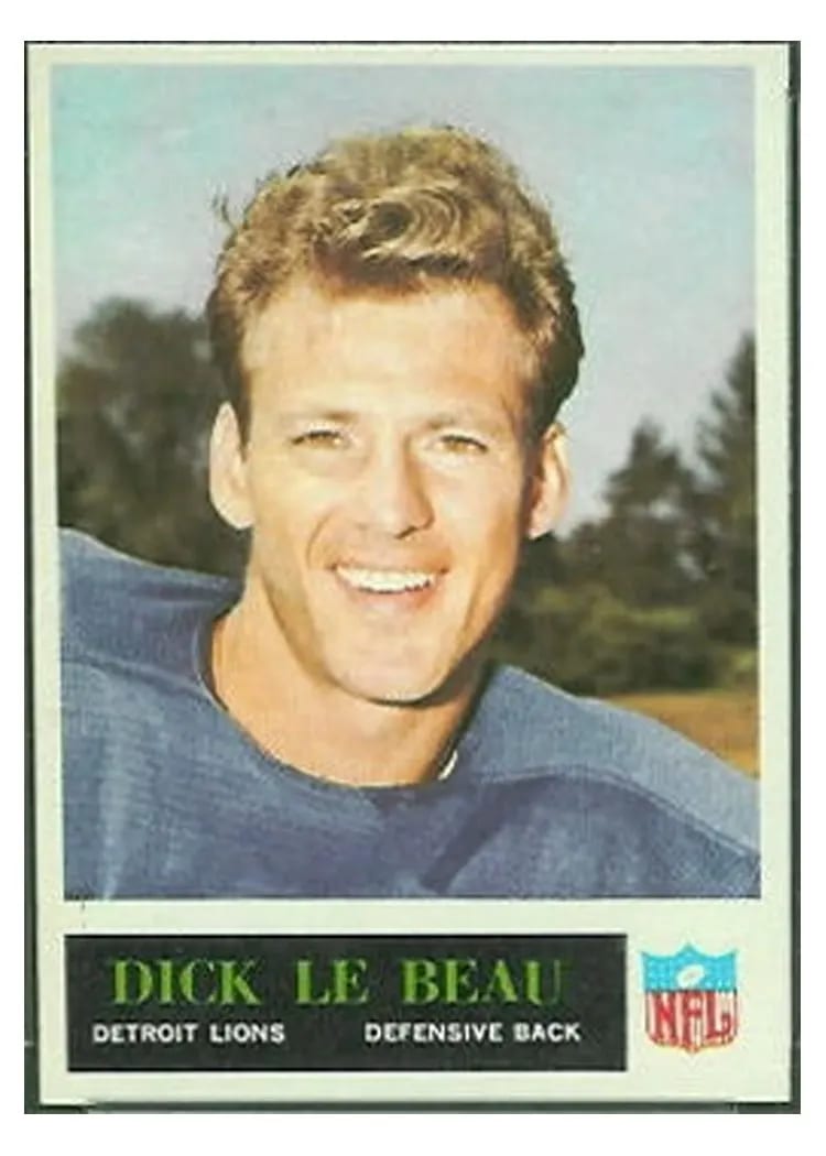 1965 Philadelphia Dick LeBeau #64 card