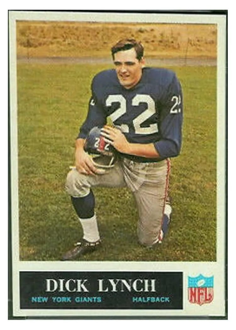 1965 Philadelphia Dick Lynch #119 card