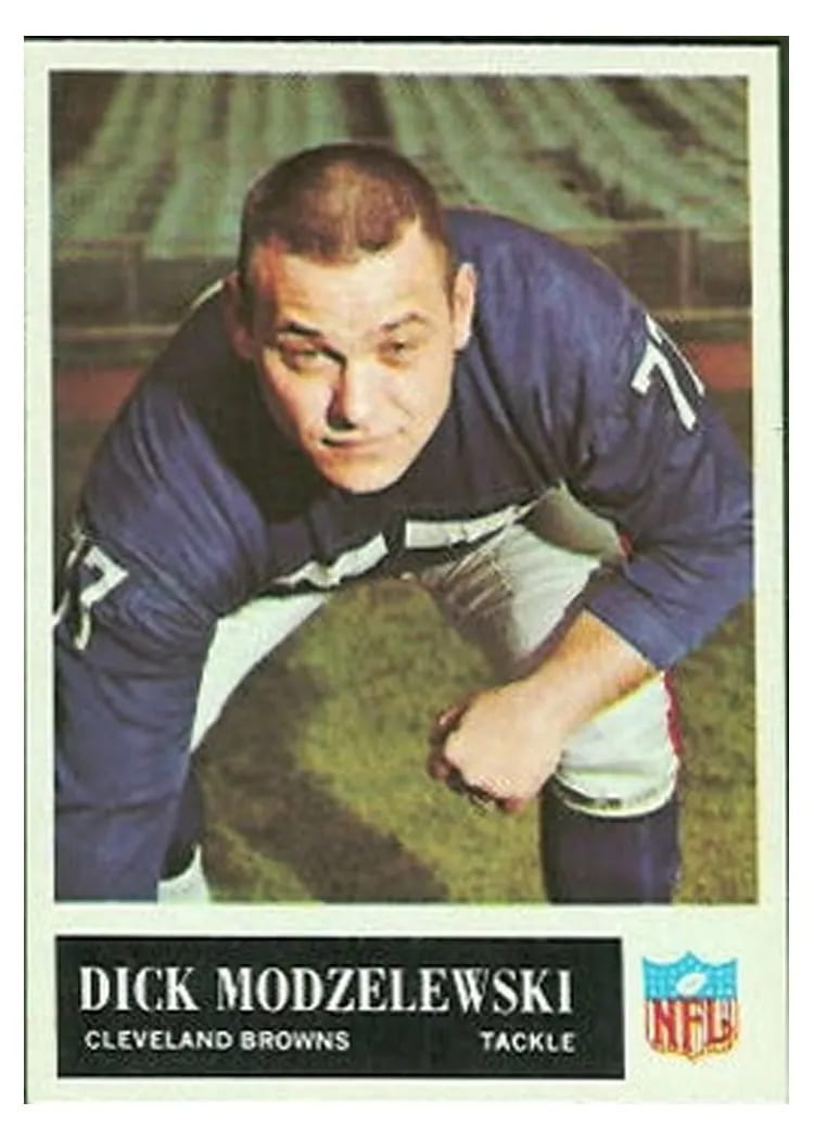1965 Philadelphia Dick Modzelewski #36 card