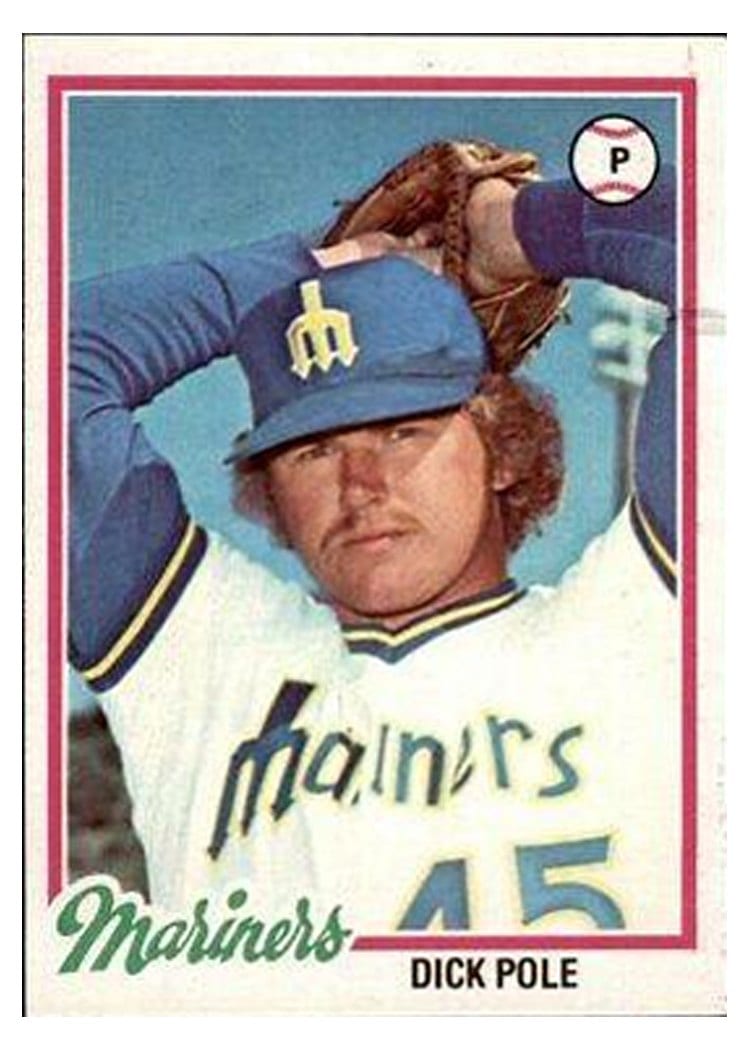 1978 Topps Dick Pole #233 card