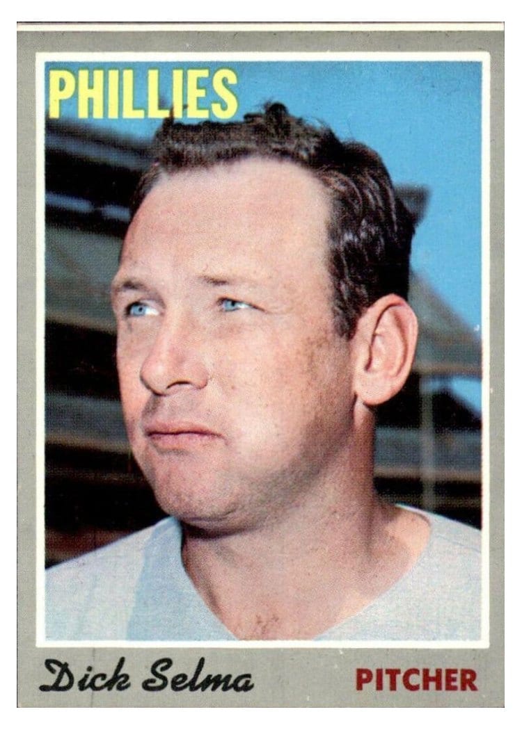 1970 Topps Dick Selma #24 card