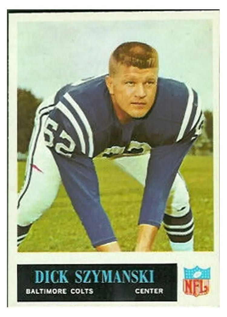1965 Philadelphia Dick Szymanski #11 card