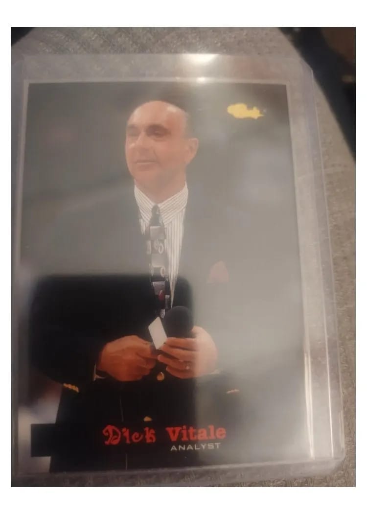 1994 Classic Draft Dick Vitale #81 card
