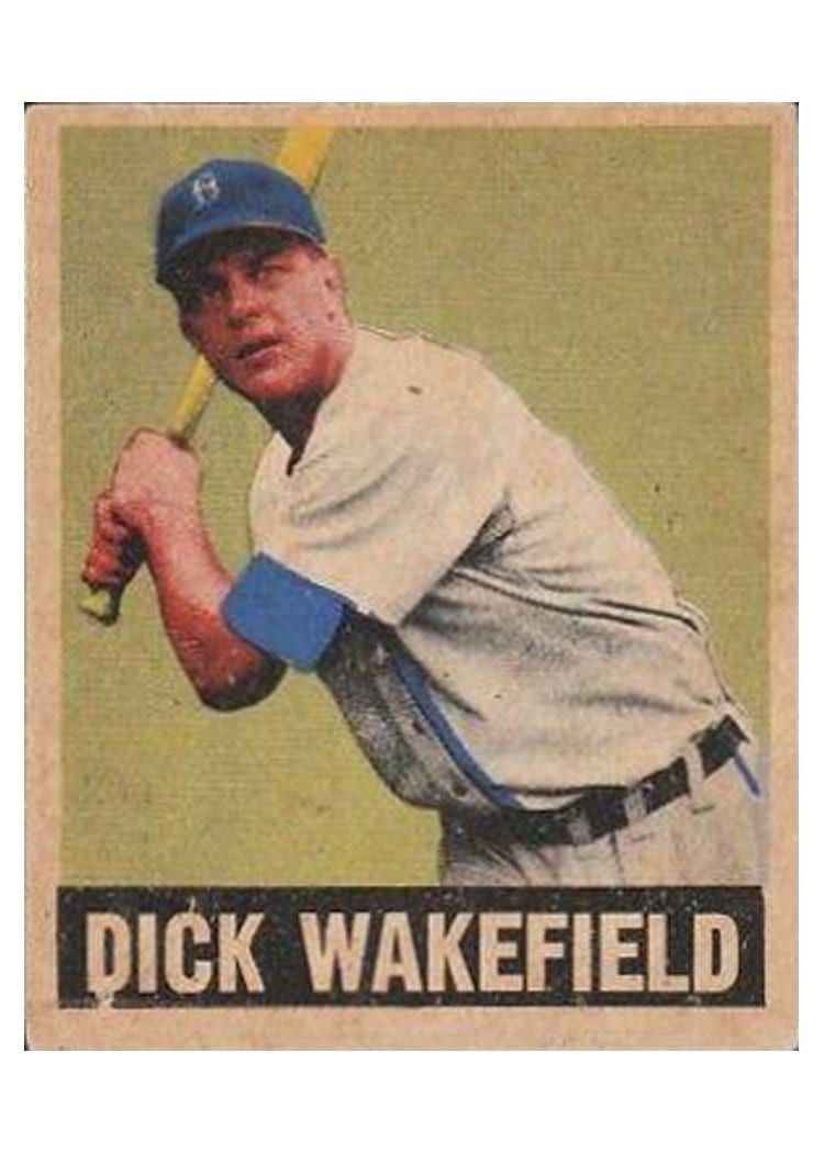 1948 Leaf Dick Wakefield #50 card