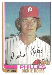 1982 Topps Base Set Dickie Noles #530 card
