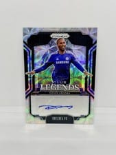 2024 Panini Prizm Premier League Club Legends Signatures Didier Drogba #CL-DD card