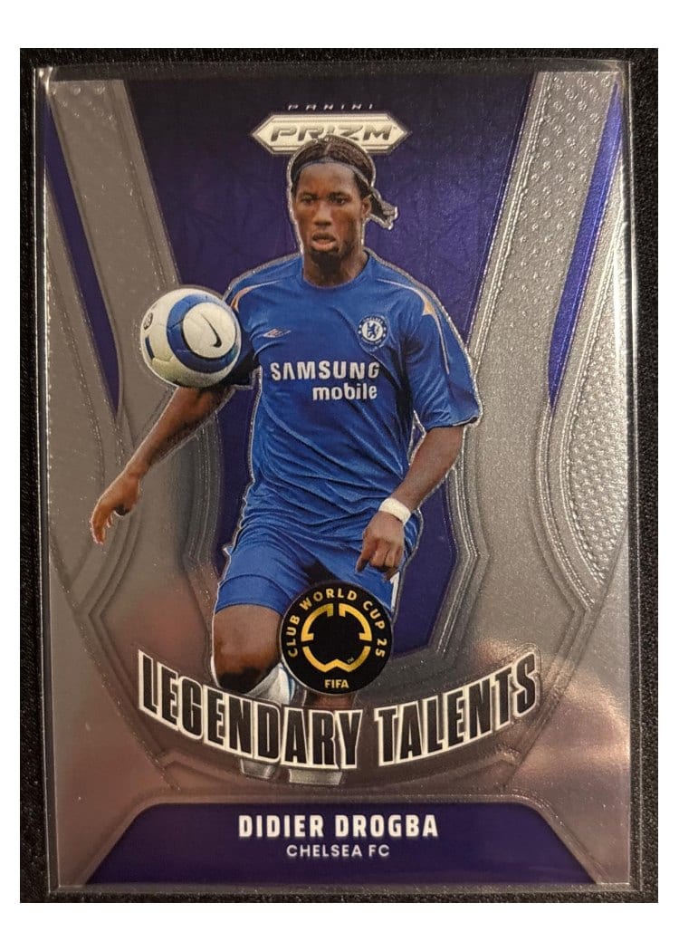2025 Panini Prizm FIFA Club World Cup Legendary Talents Didier Drogba #4 card