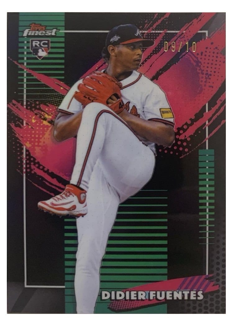 2026 Topps Finest Didier Fuentes Black Refractor #276 card
