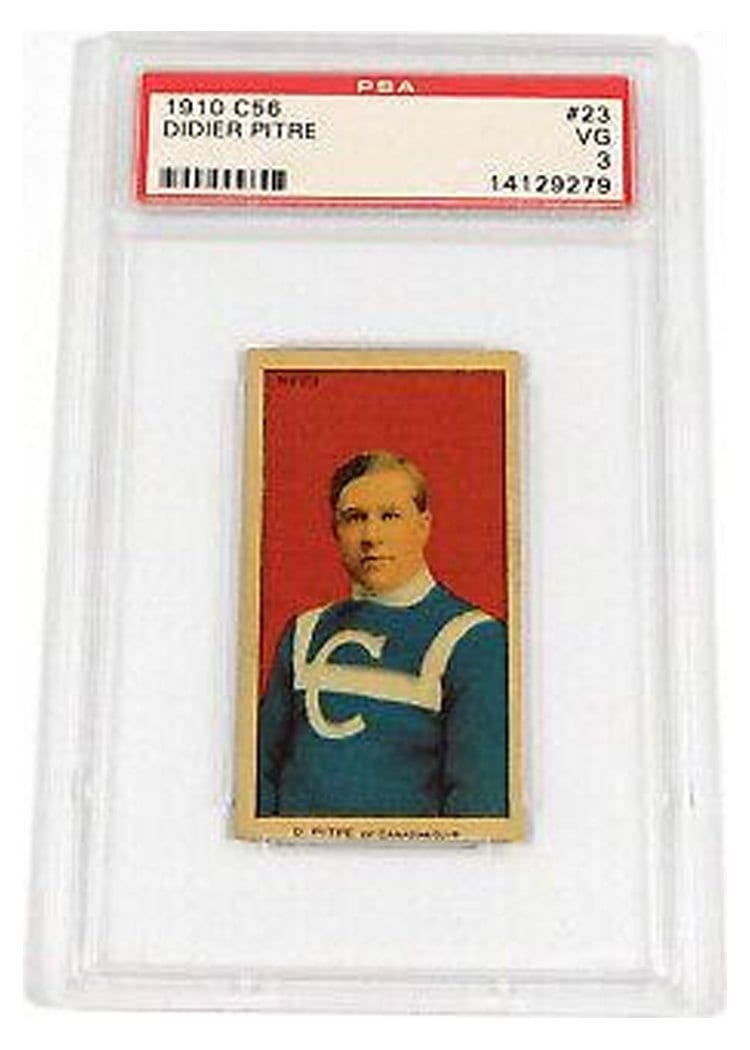 1910 C56 Didier Pitre #23 card