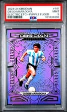 2023 Panini Obsidian Diego Maradona #141 card