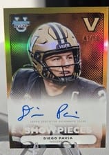 2025 Bowman University Best Bowman Showpieces Autographs Refractor Diego Pavia #BSA-DP card
