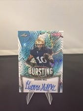 2025 Leaf Vivid Bursting With Talent Autographs Dierre Hill #TA-DH1 card