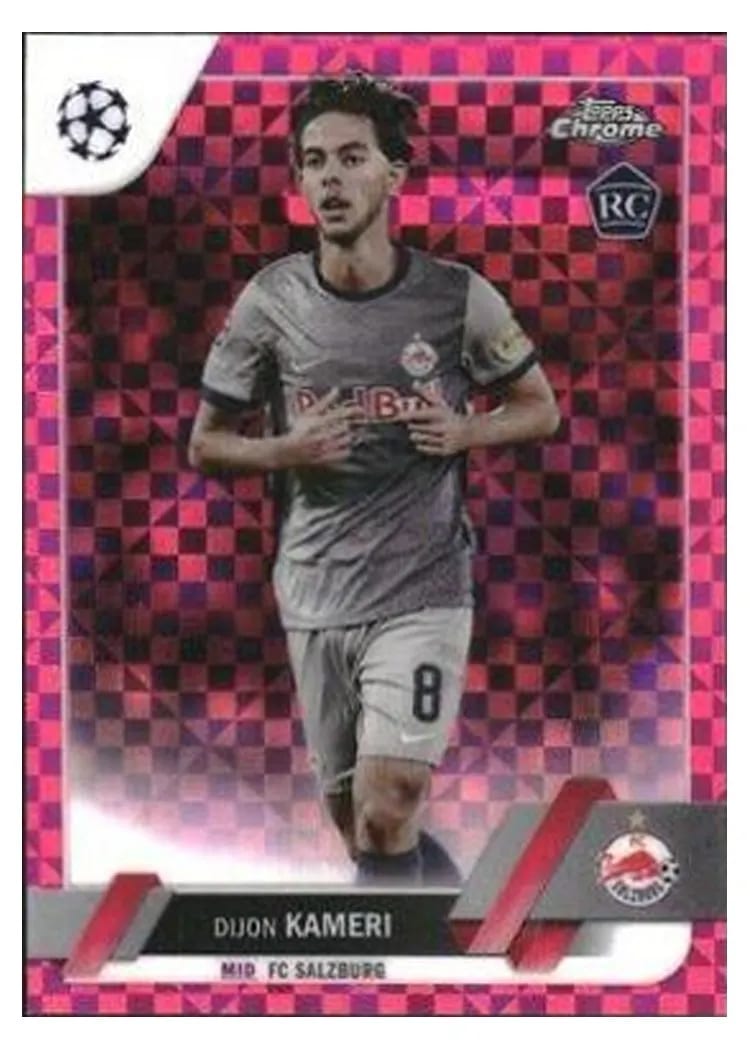 2022 Topps Chrome UEFA Club Competitions Dijon Kameri #2 card