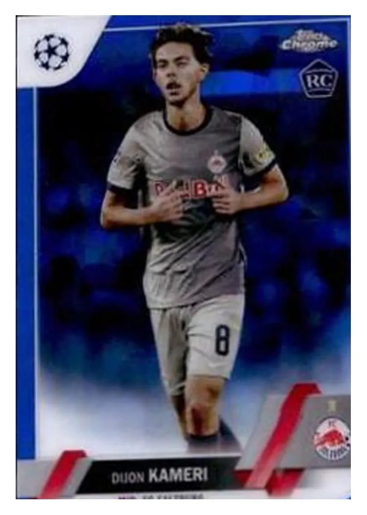 2022 Topps Chrome UEFA Club Competitions Dijon Kameri #2 card