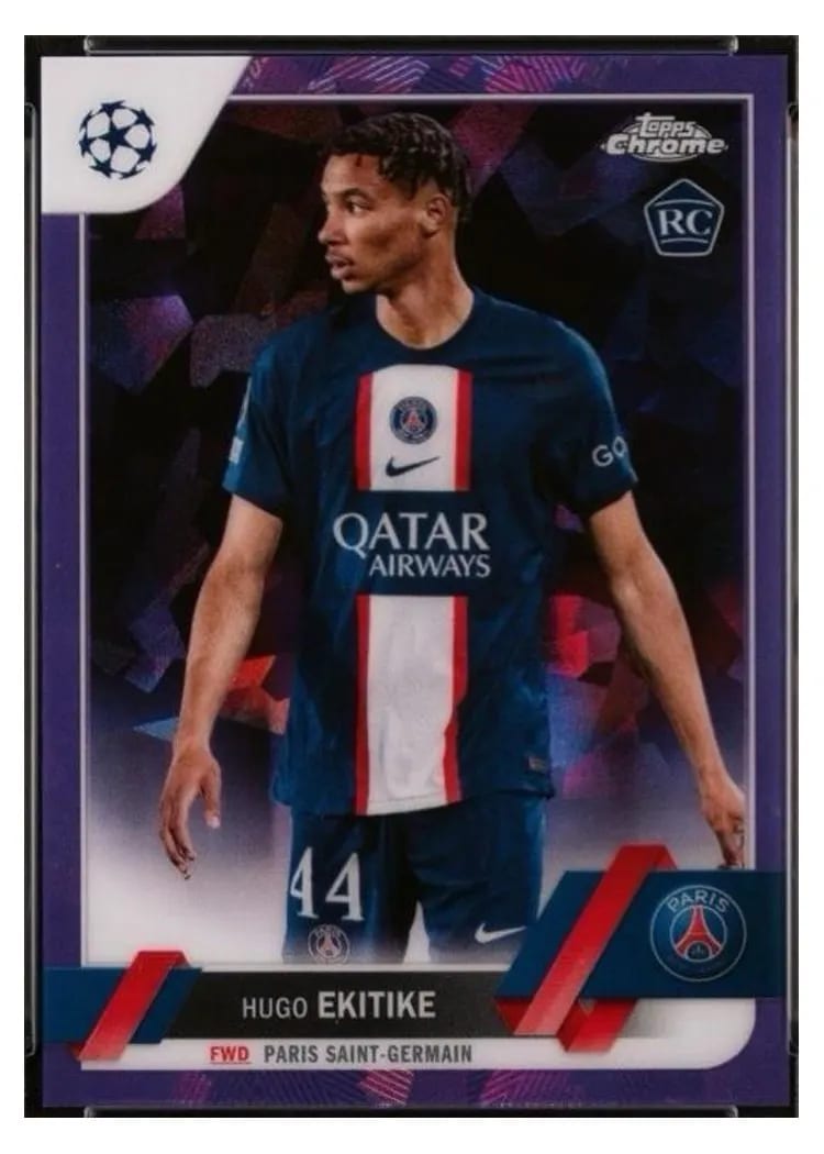 2022 Topps Chrome UEFA Club Competitions Dijon Kameri #2 card