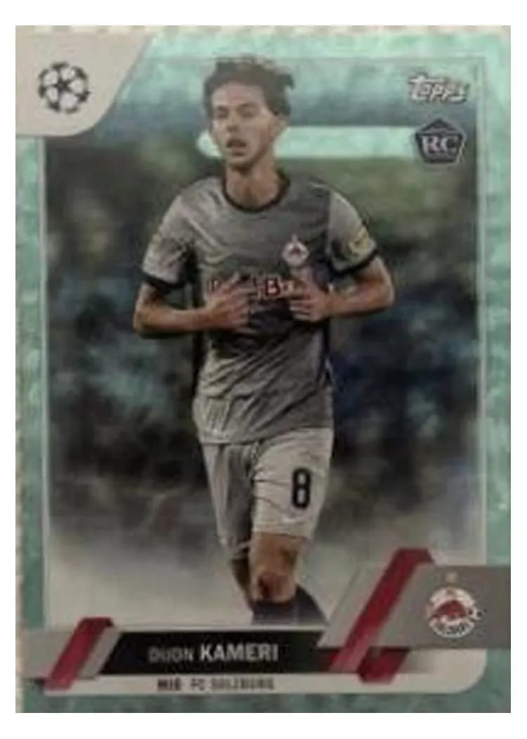 2022 Topps UEFA Club Competitions Dijon Kameri #2 card