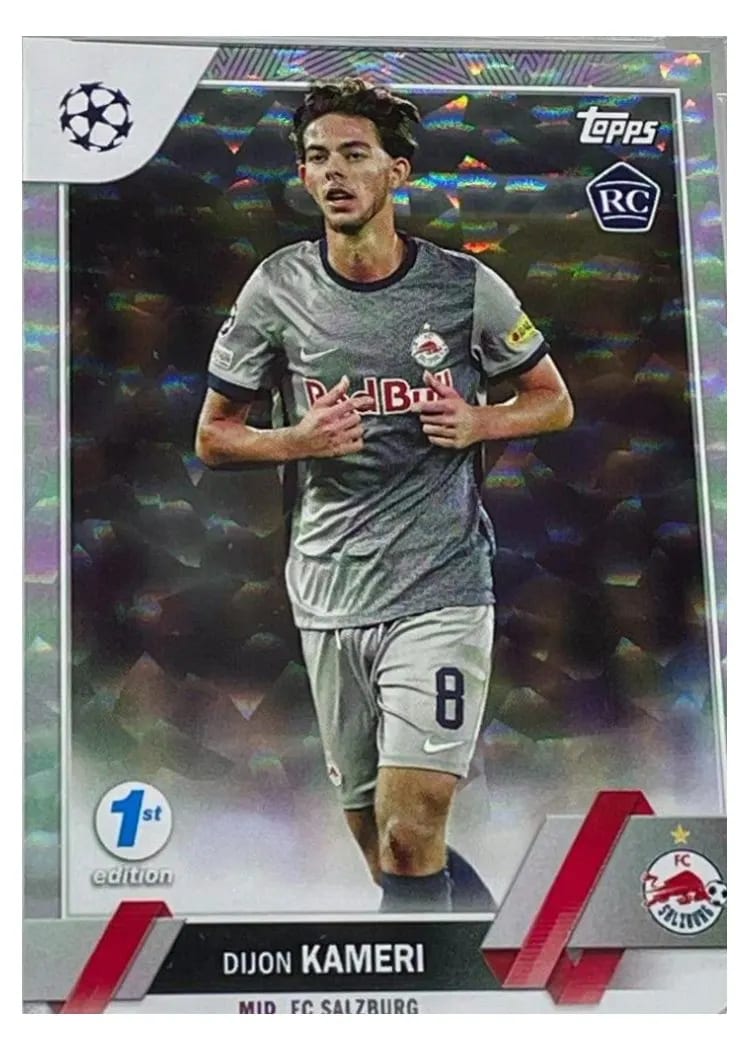 2022 Topps UEFA Club Competitions Dijon Kameri #2 card