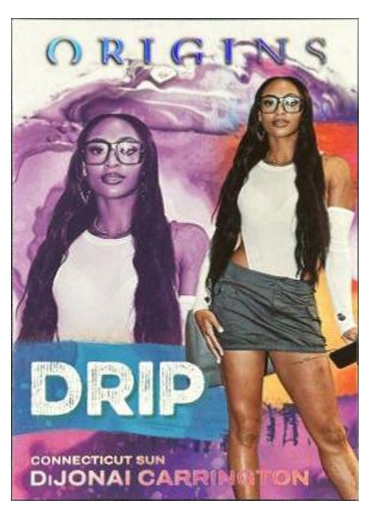 2023 Panini Origins WNBA Drip DiJonai Carrington #9 card