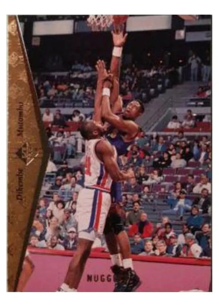 1994 SP Dikembe Mutombo #64 card