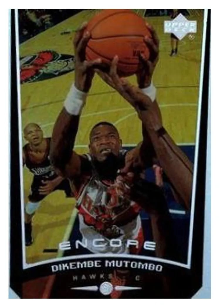 1998 Upper Deck Encore Dikembe Mutombo #2 card