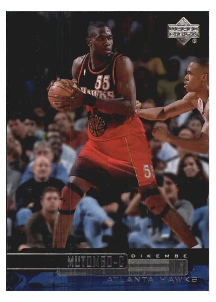1999 Upper Deck Dikembe Mutombo #2 card
