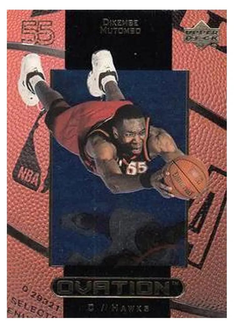 1999 Upper Deck Ovation Dikembe Mutombo #1 card