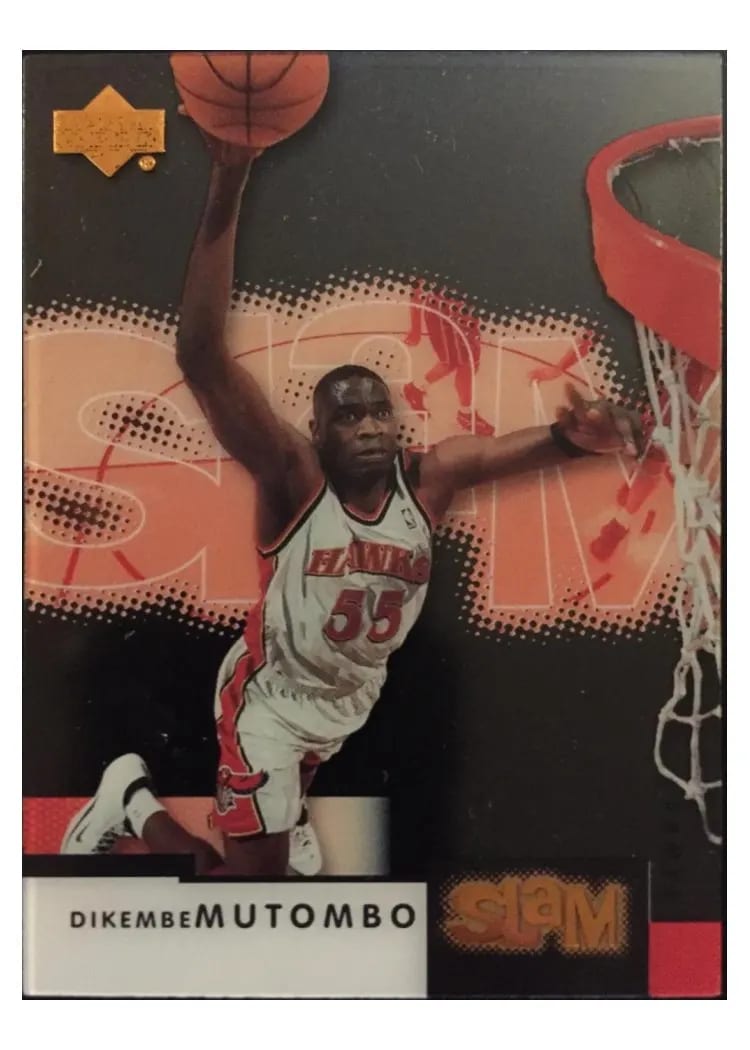 2000 Upper Deck Slam Dikembe Mutombo #1 card
