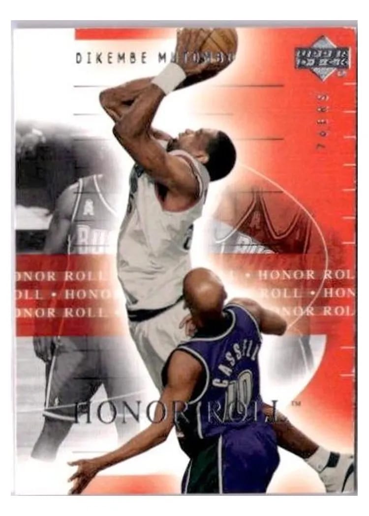 2001 Upper Deck Honor Roll Dikembe Mutombo #65 card