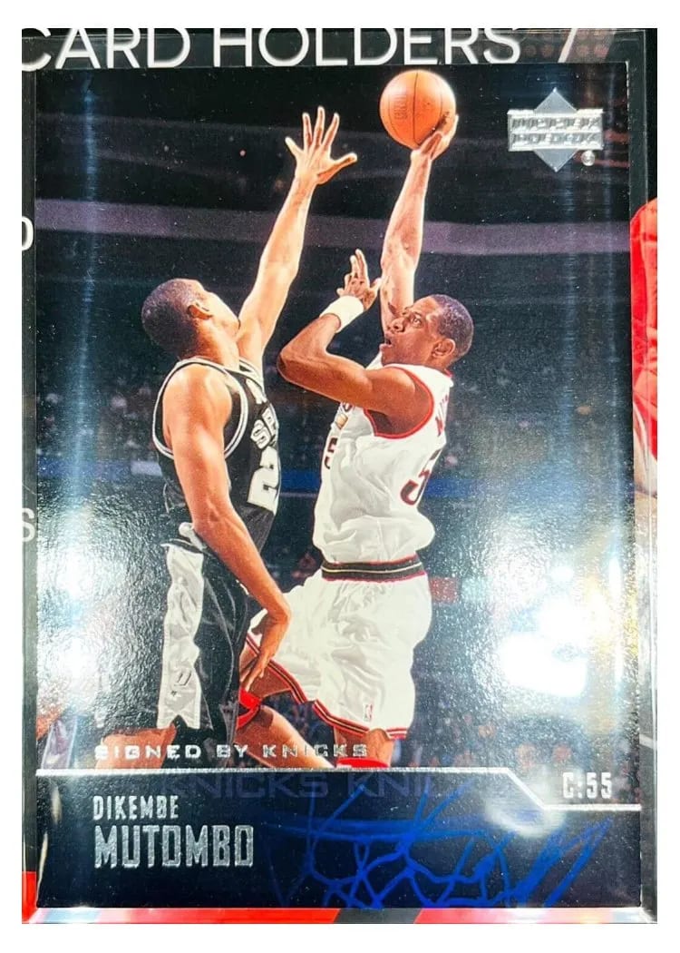 2003 Upper Deck Dikembe Mutombo #165 card