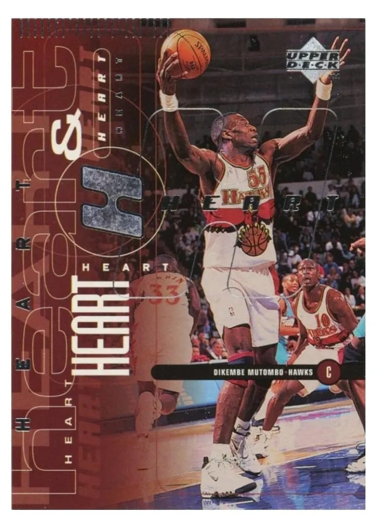 1998 Upper Deck Dikembe Mutombo / Steve Smith #5 card