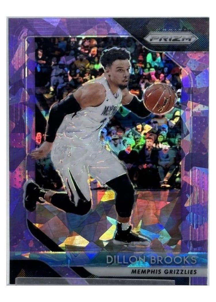 2018-19 Panini Prizm Base Set Dillon Brooks #106 card