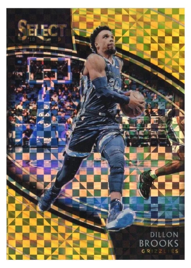 2018 Panini Select Dillon Brooks #298 card
