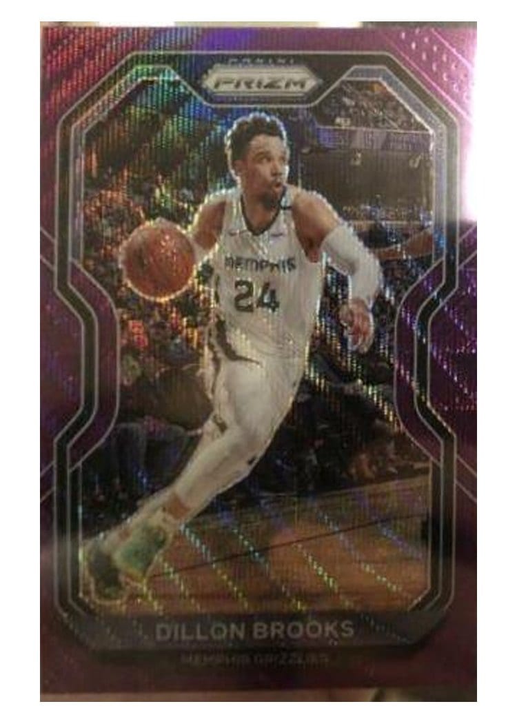 2020-21 Panini Prizm Base Set Dillon Brooks #70 card