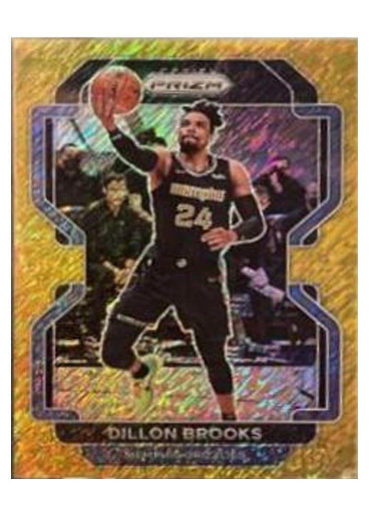 2021-22 Panini Prizm Base Set Dillon Brooks #202 card