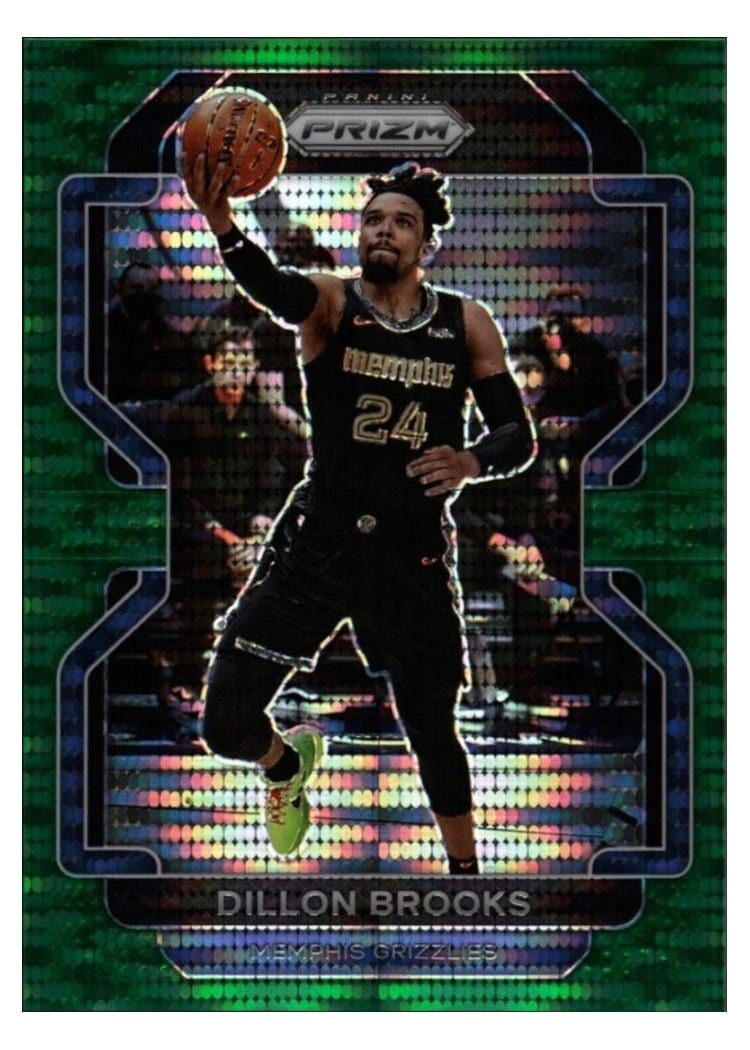 2021-22 Panini Prizm Base Set Dillon Brooks #202 card