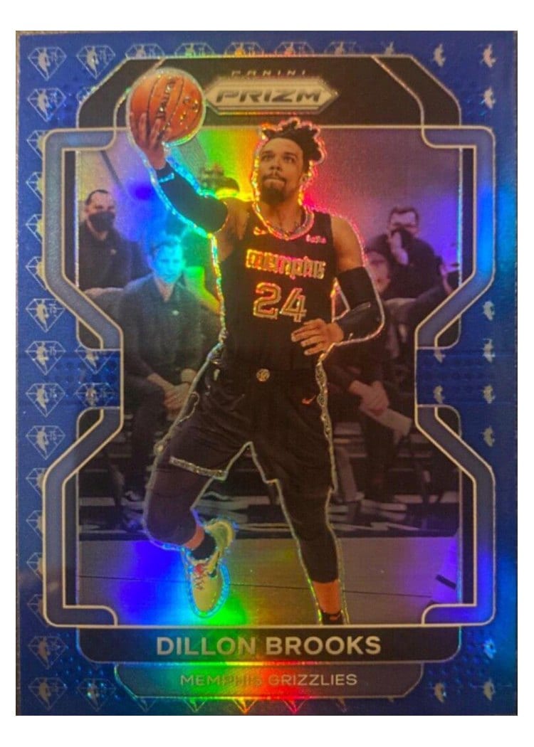 2021-22 Panini Prizm Base Set Dillon Brooks #202 card