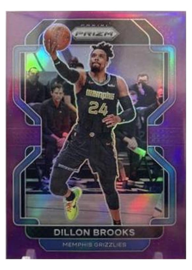 2021-22 Panini Prizm Base Set Dillon Brooks #202 card