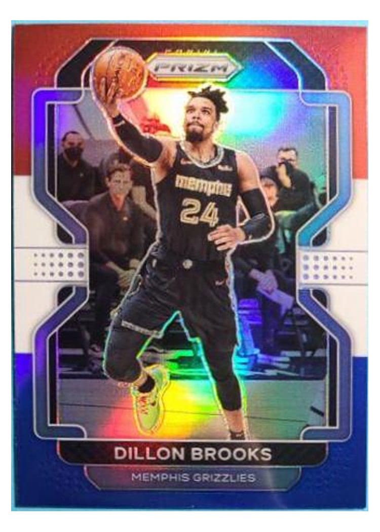 2021-22 Panini Prizm Base Set Dillon Brooks #202 card