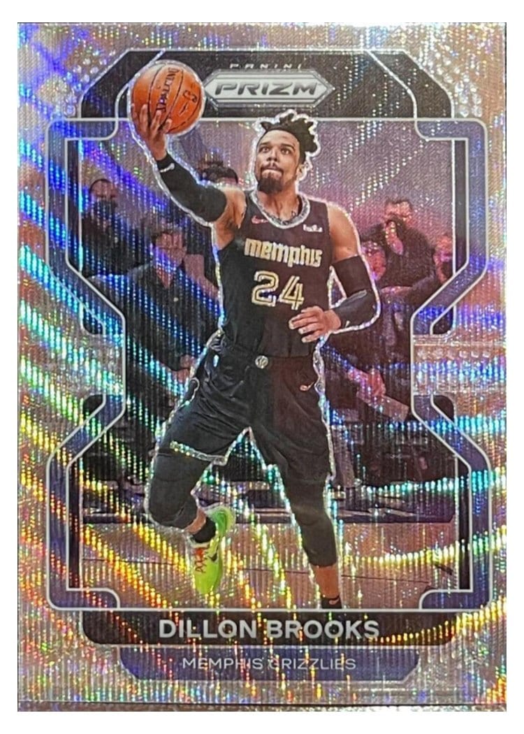 2021-22 Panini Prizm Base Set Dillon Brooks #202 card